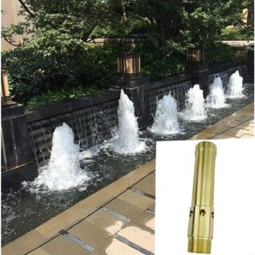 1 PC Pure Copper Bubbling Sprinkler Fountain Pond Nozzles Spring Sprinklers Park Garden Pool Waterscape Landscape Fountains