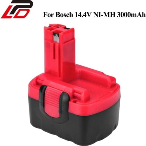 14.4V Ni-MH 3.0Ah Replacement Power Tool Battery for Bosch 2 607 335 711 2 607 335 678 BAT038 BAT040 BAT041 BAT140 BAT159