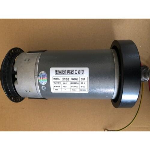 Treadmill dc motor Permanent magnet ZYT110-25 2.5HP 180v 8.0A 4600RPM
