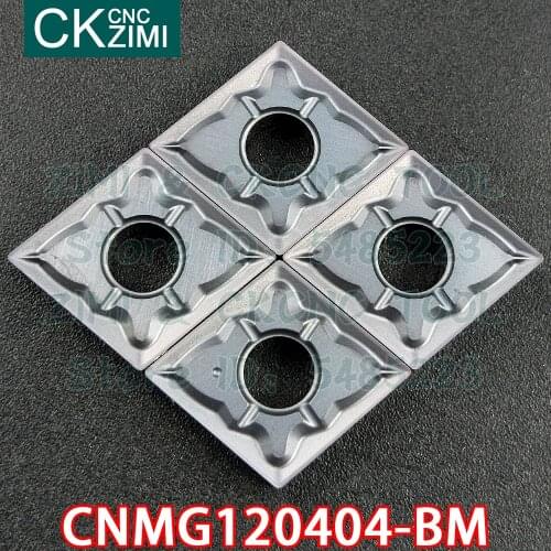 CNMG120404-BM ZM2125 CNMG 120404 BM Carbide Inserts External Turning Inserts Tools CNC mechanical Metal Lathe Tools for steel