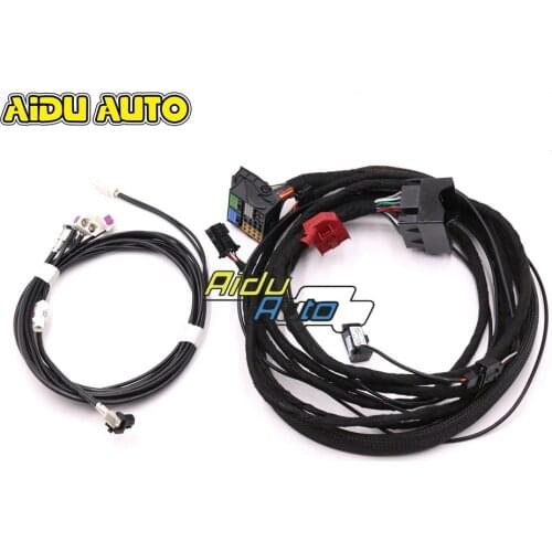 FOR Audi A3 8V Cable Set to Conversion Standard Radio - MMI HIGH (MIB) Cable Wire harness
