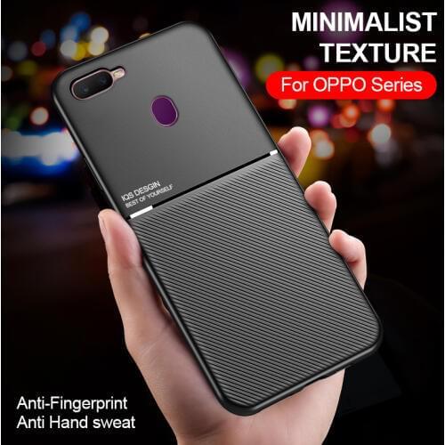 Matte PU Soft Silicone Case For Oppo Realme 2 X2 3 5 Pro Q C1 Case on For OPPO Reno 2 F Z 2F 2Z Car Holder Magnet Cover Shell