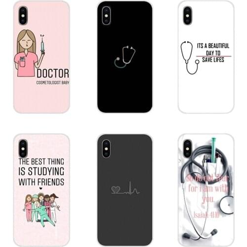Nurse Medical Medicine Health Accessories Phone Shell Covers For Samsung Galaxy A3 A5 A7 A9 A8 Star A6 Plus 2018 2015 2016 2017