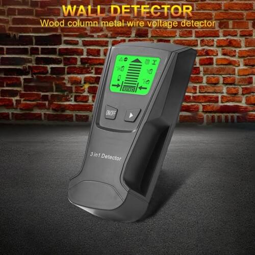 3 In 1 Handheld Industrial Wall Detector Electric Box Finder Wall Detectors Metal Wood Cable Wire Stud Finder Wall Scanner