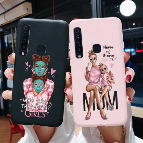 Cute Fashion Baby Girls Soft Silicone Phone Case For Samsung Galaxy A9 2018 Case Cover for Samsung A9 A 9 2018 A920 Cases Bumper