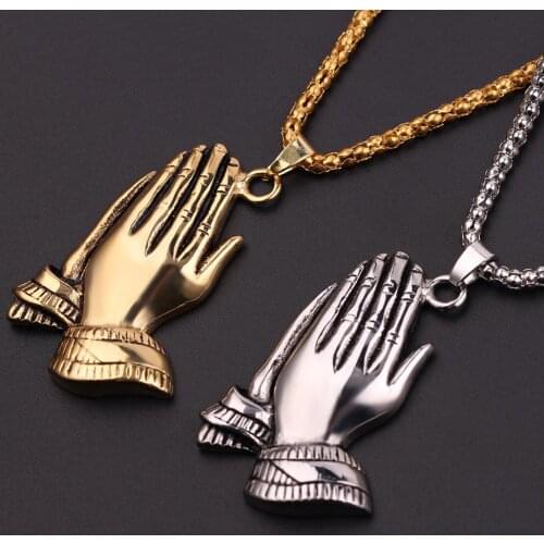 Men Necklace Fashionable Adjustable Pendant Long Chain Necklace Jewelry Accessory Stainless Steel Creativity Gift Wholesale