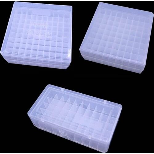 Plastic 81 Sockets 1.8ml Centrifuge Tube Holder Rack Laboratory Test Tube Bracket Box Laboratory Supplies