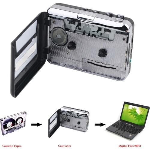 Cassette record player Portable USB Cassette Player Capture Cassette Recorder Converter Digital Audio Music Player DropShipping