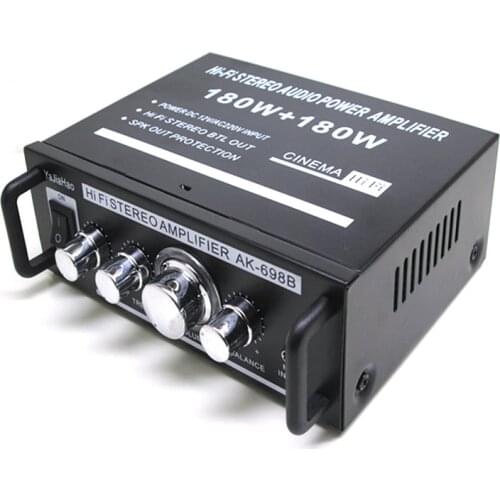 220V 12V AC DC/home power amplifier, rated power: 20W*2. Suitable for computer speakers/cars/game consoles