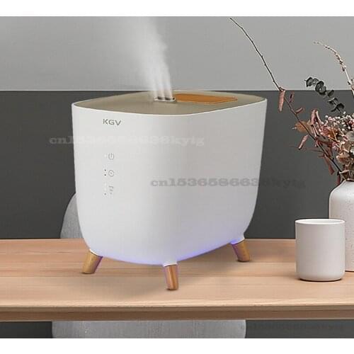 Humidifier Household Ultrasonic Mute Bedroom Aroma Humidifier 2.5L Large Capacity LED Light Desktop Air Humidifiers