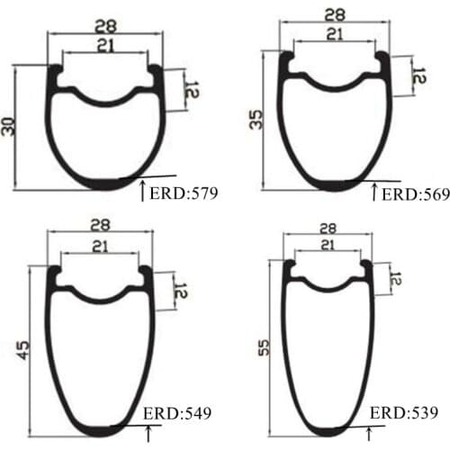 XMCOMATE Bicycle Wheel Rims