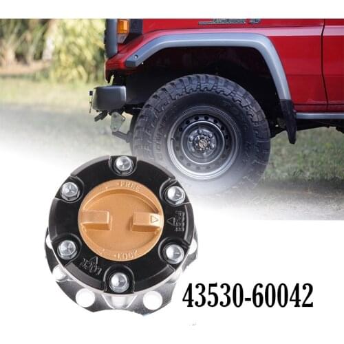 1 piece x FOR TOYOTA Landcruiser 1976-87,Hi-Lux 76-85,HZJ75/80, FZJ70/75 free wheel locking hubs B002 43530-60042 4353060042