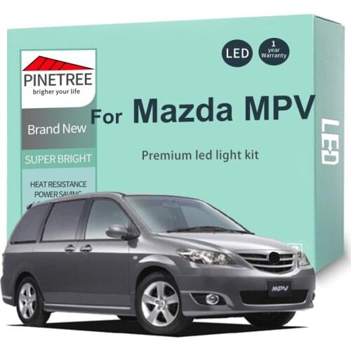 14Pcs Car Led Interior Light Kit For Mazda MPV 1996-2006 Dome Map Trunk Door Light Canbus No Error