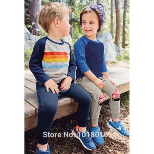 New 2020 Autumn Baby Boys Clothes Set Brand Quality 100% Cotton Long Sleeve T-shirt Pants 2pc Children Clothing Set Bebe Boy Set