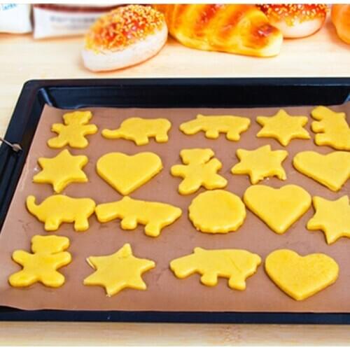 60*40CM Baking Oven Oil Cloth High Temperature Resistance Non-Stick Oil Paper Thick Cooking Oil Mat Kitchen Accessories