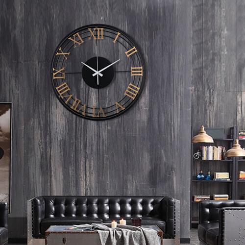 Abstract Metal Nordic Wall Clocks Mute Decorative Modern Design Office Wall Clocks Simple Horloge Murale Art Clock EK50bgz