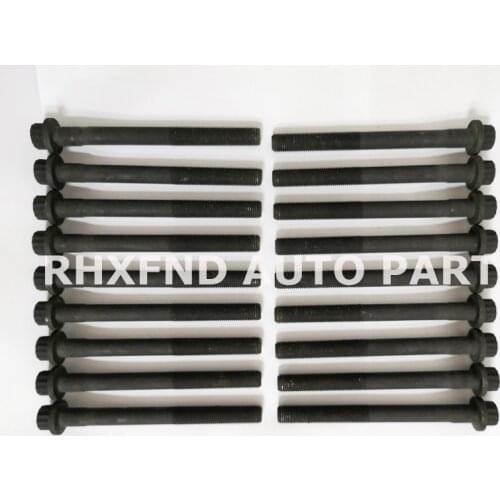 Engine parts Nuts Bolts 1KZ 1KZ-T 1KZ-TE cylinder head bolt set for toyota Prado Land Cruiser 4-Runner Hilux 3.0TD 1993