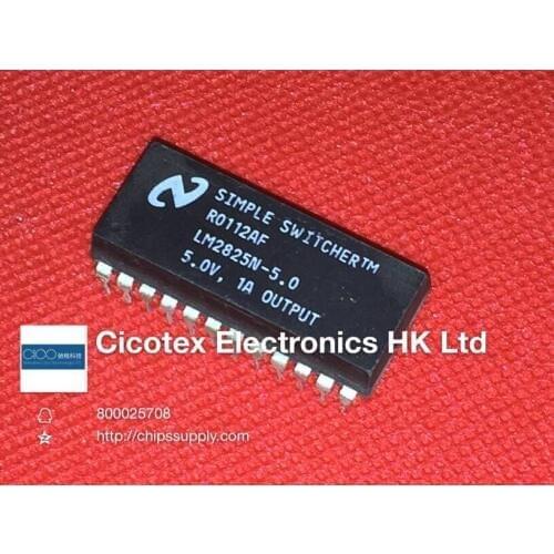 LM2825N-5.0 DIP24 IC REG BUCK 5V 1A 24-DIP LM2825N5.0 LM2825-5.0 LM2825N-5.0/NOPB 5.0V LM2825N-50