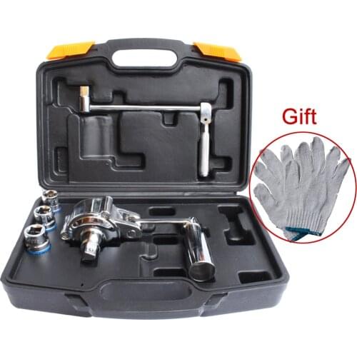 1/2" Torsional Torque Multiplier Wrench Lug Nut Remover Type Car Tire Disassembly Labor-Saving Force Wrench 3200N.M
