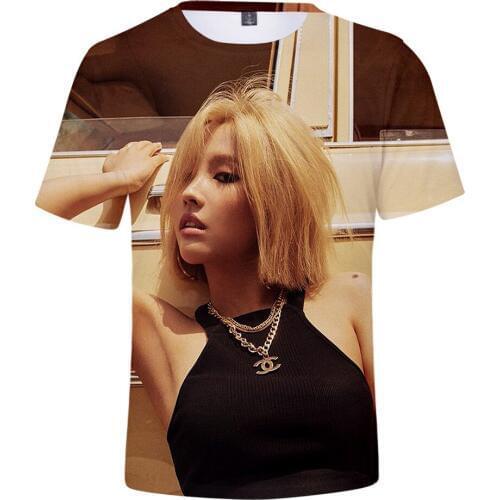 Hot Sale (G)I-DLE 3D T shirt Men/Women Fashion Casual K-pop Hip Hop T-shirt 3D Print GI-DLE Short T-shirts Tees Top