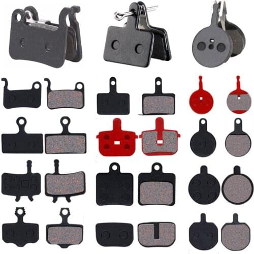 2 Pair MTB Mountain Bike Brake Pads Resin Organic Semi-Metallic Brake Pads For Shimano M445 355 395 Cycling Road Brake Pads