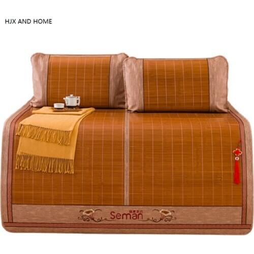 Summer 100% natural bamboo Skin-friendly Cold mattress gift pillowcase King Queen Twin Full Size Best quality Tatami