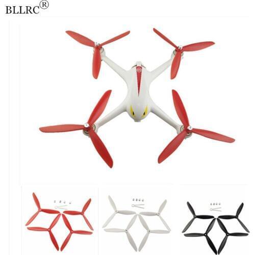 4PCS Upgrade 3-Blade Propellers For Mjx B3 B2 B2C B2W Bugs 3 Bugs 2 RC Hubsan H501S Brushless Quadcopter RC Spare Parts
