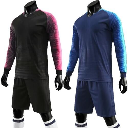 New soccer jerseys Men football kits survetement football 2020 personality football jerseys adult kids Training Long sleeve DIY