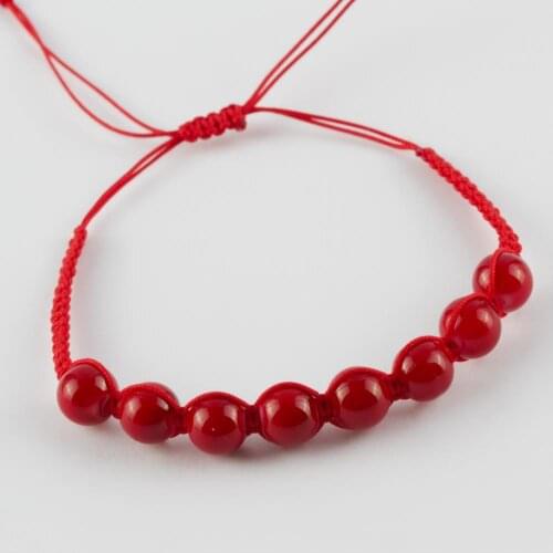 Glass Beads Braided Bracelet