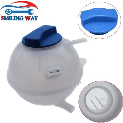 Radiator Overflow Reservoir Expansion Recovery Tank Cap For Audi A3 TT VW Bora Golf New Beetle Seat Skoda 1J0121407D 1J0121403B