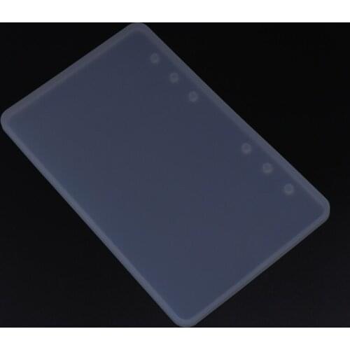 97QE Silicone Mold DIY Crafts Notebook Shaped A5A6A7 Mirror Jewelry Making Book Resin