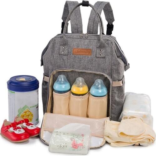 Mummy Maternity Nappy Bag Large Capacity Nappy Bag Travel Backpack Baby Nursing Bag