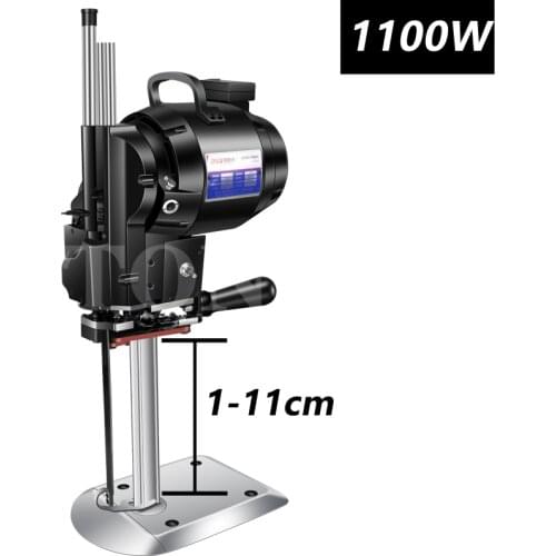 Vertical straight knife electric cloth cutting machine clothing leather paper electric scissors cutting thickness 1-26cm