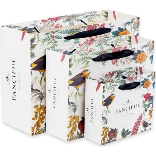 High quality kraft carrier bags out paper gift bag craft paper bag with your own logo for shopping --XP2199