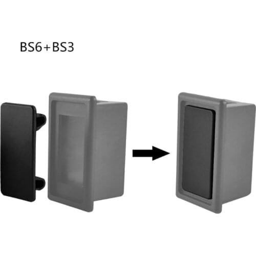 XXFF 1 way Panel Plate Rocker Blanking Cover Cap Car Boat Rocker Switch For ARB