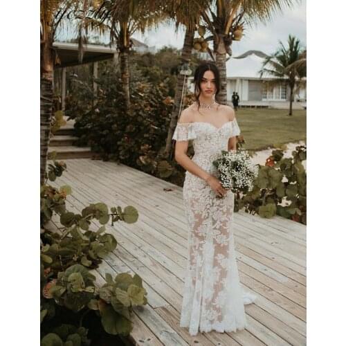 Yczzly Beach Wedding Dresses