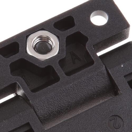 10-Piece Black Torque Hinge Position Control Replacement for Southco E6-10-301-20, 1.65 x 1.42 x 0.2 inch