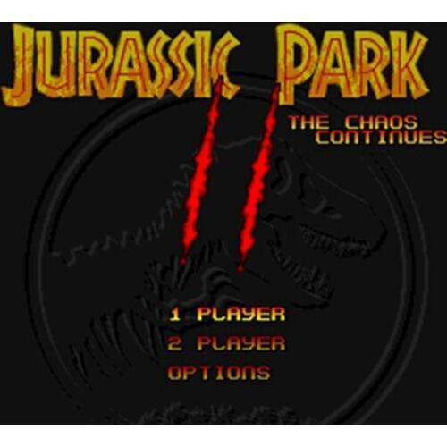 Jurassic Park Part 2 - The Chaos Continues 16 bit Big Gray Game Card For NTSC Game Player Drop Shipping