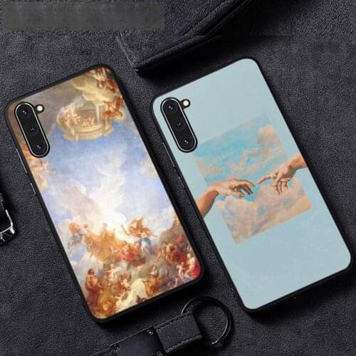 Palace of versailles Adam Art Phone Case For Samsung A51 A32 A52 A71 A50 A12 A21S S10 S20 S21 Plus Fe Ultra