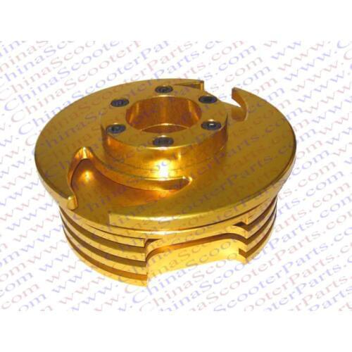 HP 44MM CNC Cylinder Head 49CC Mini Quad ATV Dirt Pit Bike Parts Golden