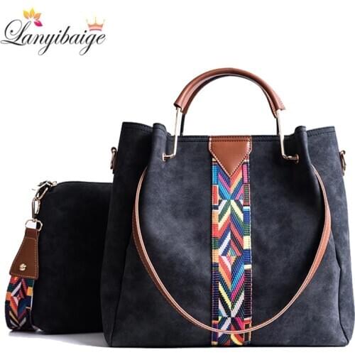 LANYIBAIGE Women's Bags With Embroidery