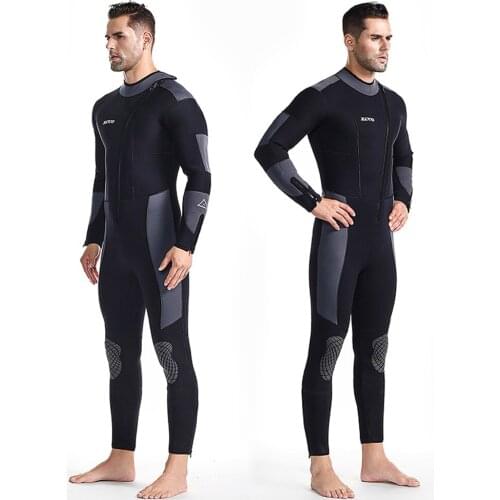 NEW 5MM neoprene wetsuit for men and women diving deep diving suit snorkeling surfing cold-proof thick warm swimsuit wetsuit