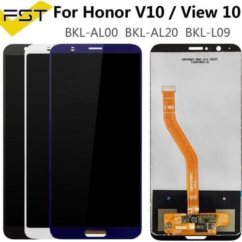 For Huawei Honor V10 BKL-AL00 BKL-AL20 / Honor View 10 Global BKL-L09 LCD Display+Touch Screen Digitizer Assembly Spare Parts