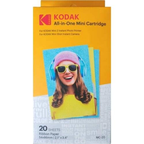 Special photo paper 3 inch dye-sublimation inkless printing auto-coated photo paper for Kodak photo printer C210 C210R