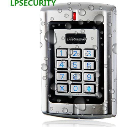 LPSECURITY Waterproof Standalone RFID keypad Card Door Access Controller ID Reader input/output High-performance