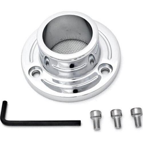 Wotefusi Chrome Exhaust Outlet Power Tip For 2005-2007 2006 06 Yamaha TT-R230 TT R 230[MP84]