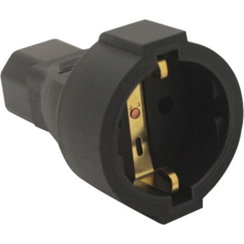 10PACK C14-European Socket Power Adapter IEC320 C14 TO European French Germany Connector Converter Male Female Conversion Plug