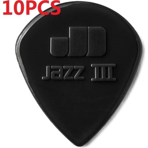 10PCS Dunlop 1.38mm Guitar Picks Nylon Jazz Guitar Pick Guitar Accessories