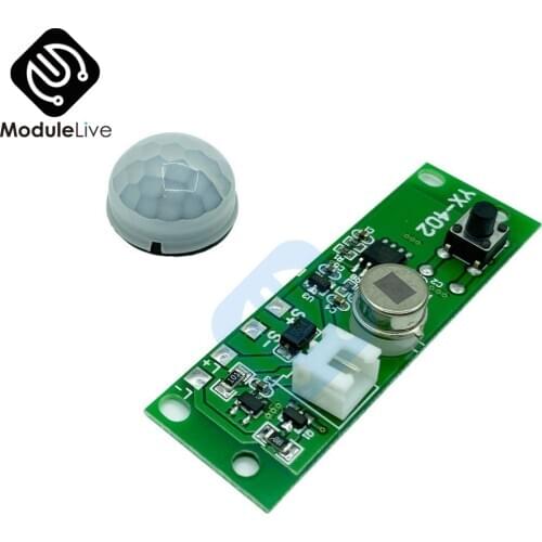3.7V DIY Solar Light Circuit Board Lamp Board Control Module Infrared Human Body Induction Solar Circuit Board Turn off/on Light