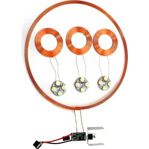 300mm Wireless Charging Module Transmission Board One-to-Many Wireless Power Supply Module